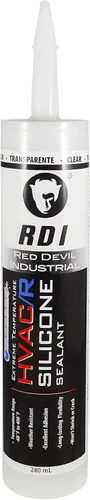 Vista 9 de Red Devil 089650 sellador de silicona para temperaturas extremas HVAC/R, 280 ml, aluminio, 1 paquete, fabricado en EE. UU