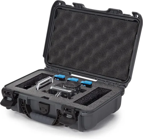 Vista 2 de NANUK 909 Funda rígida impermeable con inserto de espuma para GoPro Hero 9 y 10 - Grafito (909-GOPH97)