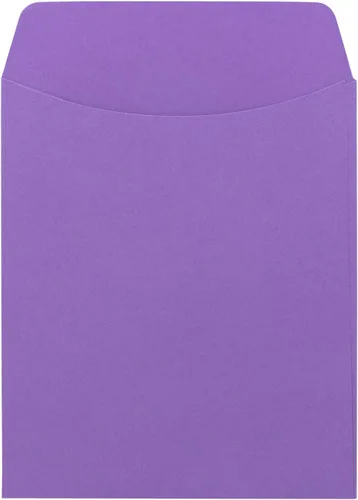 Vista 11 de Hygloss Products, sobres para tarjetas de biblioteca, no adhesivos, 3,5 x 4,875 pulgadas, (10 assorted colors) N/A