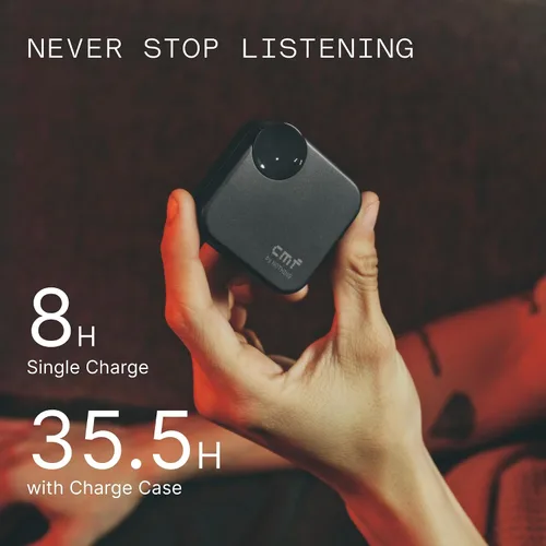 Vista 6 de Auriculares CMF Buds 2a inalámbricos 2025 Nuevos Auriculares con cancelación activa de ruido 42dB Auriculares Bluetooth híbridos con controlador