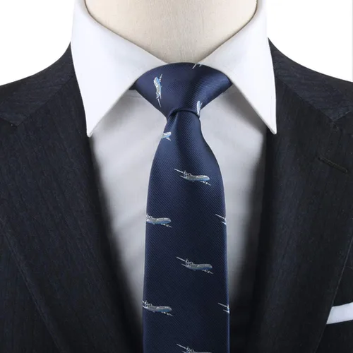 Vista 2 de AUSCUFFLINKS Corbatas deportivas y especiales Corbatas para hombres Lazos tejidos ajustados para el cuello Regalo para colega de trabajo