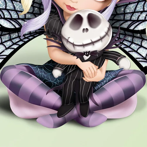 Vista 4 de The Hamilton Collection Figura de Tim Burton Nightmare Before Christmas
