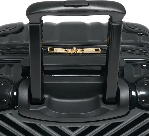 Vista 8 de Karl Lagerfeld Paris Carryon Spinner Wheels Hardside para mujer, Negro -, Carryon Spinner Wheels Hardside