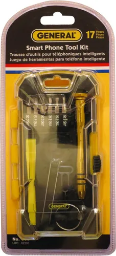 Vista 8 de General Tools Kit de reparación de iPhone 660 para teléfonos inteligentes, tabletas y otros dispositivos electrónicos, juego de 17 piezas