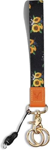 Vista 11 de Yiflin Lindo Cordón de Muñeca para Llaves, Llavero, Cartera, Soporte de Identificación, Teléfono Celular, Cordón de Muñeca Soporte de Llavero Cadena