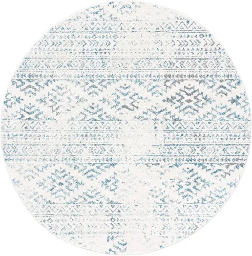 Vista 91 de SAFAVIEH Tapete decorativo de la colección Tulum de 2 x 3 pies, color negro y marfil, diseño tribal bohemio marroquí, no desprende pelo y es