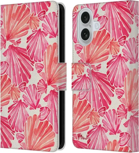 Vista 13 de Head Case Designs Officially Licensed Paul Brent Agate Mermaid Coastal Leather Wallet Case Compatible with Apple iPhone 16
