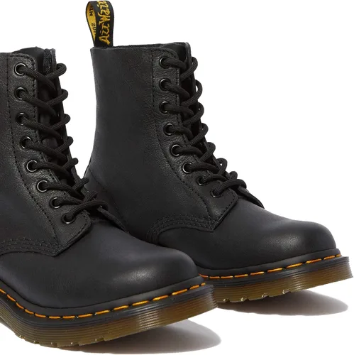 Vista 7 de Dr Martens - botas de cuero para mujer con ocho ojales para cordones