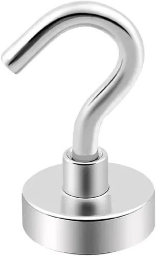 Vista 7 de SEDLAV Gancho magnético resistente para colgar en cocina, garaje, parrilla, crucero, lugar de trabajo y oficina, extra fuerte (6 unidades)