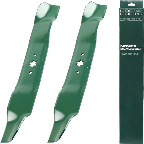 Vista 25 de UDC Parts 103-6401 Hojas de cortadora para Exmark de 48 pulgadas 103-6401-S 103-6381-S 103-6381 103-6391-S 103-6391 103-6396 103-6396-S Lazer Z Turf