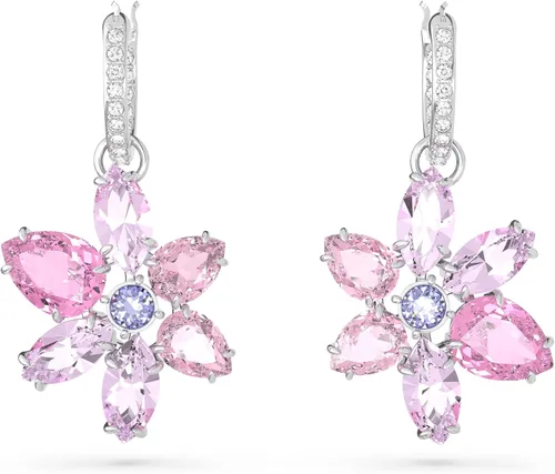 Vista 2 de SWAROVSKI Colección de pendientes Gema Flower