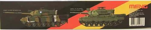 Vista 3 de Meng Leopard 1A3/A4 Kit de construcción de tanque de batalla principal
