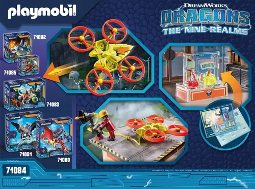 Vista 4 de Playmobil Dragones Nueve Reinos: Icaris Lab