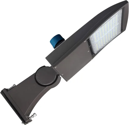 Vista 10 de Luces LED de poste de estacionamiento de 100 W, sensor de fotocélula del atardecer al amanecer, protección contra sobretensiones integrada, 1-10 V