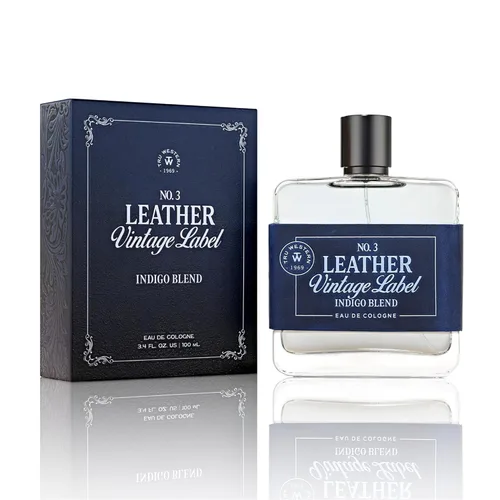 Vista 9 de Tru Fragrance Beauty Mini conjunto de viaje de cuero Vintage Label Colonia Cuatro colonias de viaje para hombres con #1 Reserva Privada, #2 Lote