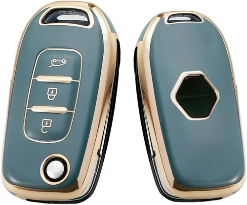 Vista 12 de para Renault Kadjar, funda inteligente de llave de control remoto plegable para Renault Kadjar, Captur, Megane, Sandero, Stepway, Logan, Clio 5