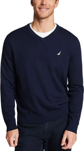 Vista 4 de Nautica - Sudadera con cuello en V para hombre