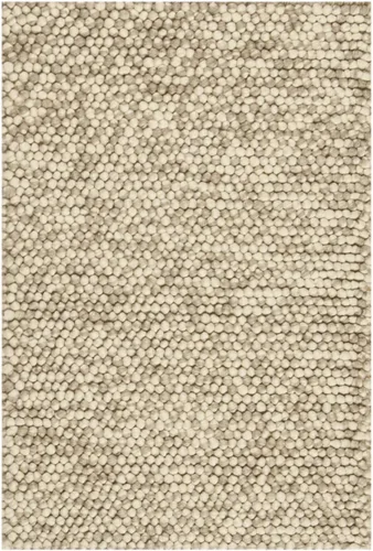 Vista 2 de SAFAVIEH Natura Collection - Alfombra decorativa, 2 x 3 pies, color beige, mezcla de lana hecha a mano, diseño texturizado, ideal para pasillo