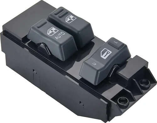 Vista 4 de Interruptor de ventana eléctrica para camioneta Chevy Silverado GMC Sierra 1500, 2500, 2500, 2500 HD, 3500 de 2 puertas, con control lateral