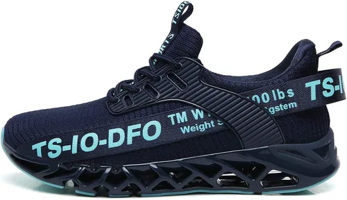 Vista 86 de TSIODFO Zapatillas de moda para correr y caminar para hombre