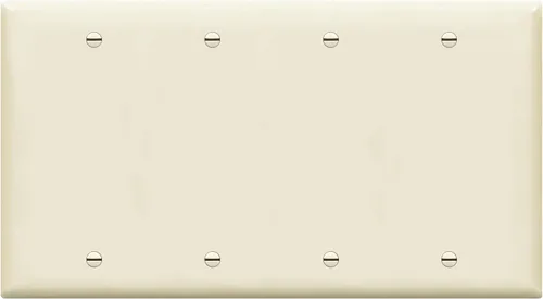 Vista 13 de ENERLITES - Placa de pared para ocultar dispositivos, acabado brillante, tamaño estándar 1 gancho 4.50 x 2.76 pulgadas, termoplástico de Negro