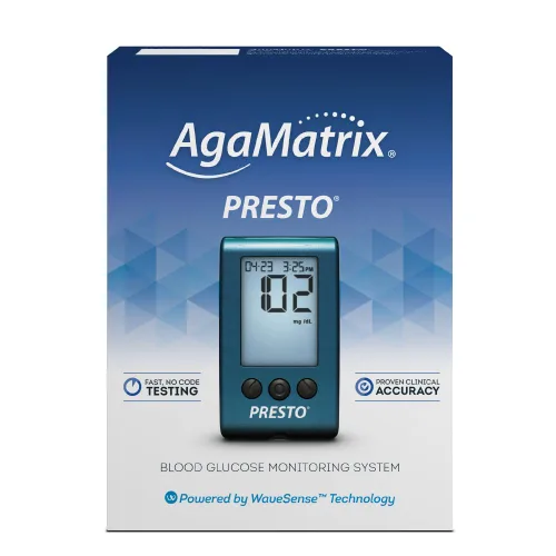 Vista 3 de AgaMatrix Sistema de monitoreo de glucosa en sangre Presto