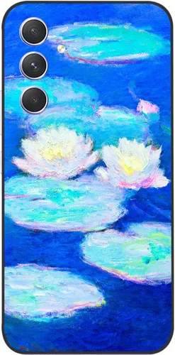 Vista 42 de Berkin Arts Funda de silicona compatible con Samsung Galaxy A52 5G 4G/A52S 5G con diseño antideslizante, color amarillo, romántico, Luv San