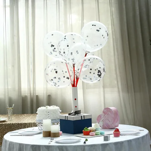 Vista 197 de Bezente Globos arcoíris de 18 pulgadas, paquete de 30 unidades, de látex 01-Assorted-G01