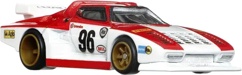 Vista 5 de Hot Wheels Coche Cultura Equipo Transporte Lancia Stratos Grupo 5 & Sakura Sprinter Diecast Car