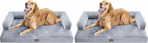 Vista 9 de Cama pequeña para perros y sofá para gatos, camas ortopédicas impermeables para perros pequeños, cama para gatos, sofá para mascotas cómodo