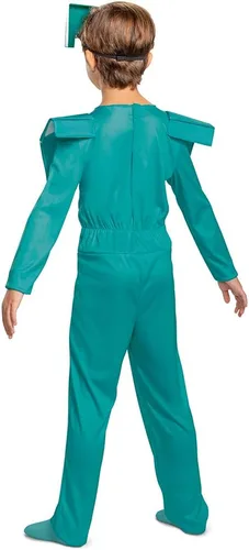 Vista 2 de Minecraft Armor Costume, Official Minecraft Kids Halloween Costume