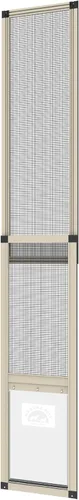 Vista 16 de Hakuna Pets V2 Panel de Inserción de Pantalla para Puerta de Mascotas de Patio, para Puertas Corredizas, Se Ajusta a la Vía de la Puerta con Altura