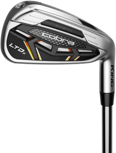 Vista 4 de Cobra Golf 2022 LTDX Combo Iron Set Satin Chrome-Gold Fusion