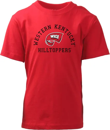 Vista 91 de Wes and Willy Camiseta de algodón orgánico de manga corta para niños de la NCAA