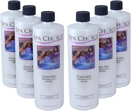 Vista 6 de SpaChoice Bañera de hidromasaje sin espuma de alta calidad de 1 pinta antiespuma, fabricada en Estados Unidos Quickly Eliminates Foam In Spas, Hot