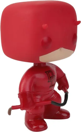 Vista 3 de Funko Pop Marvel Daredevil - Figura exclusiva de vinilo Bobblehead