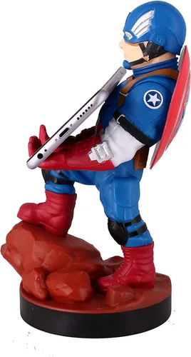 Vista 7 de Exquisite Gaming - Marvel Avengers Captain America Cable Guy (Net)