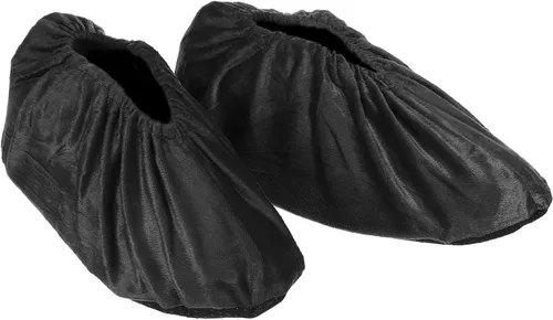 Vista 9 de PATIKIL Fundas para zapatos, 1 par de fundas reutilizables antideslizantes para botas y zapatos, fundas protectoras gruesas y lavables