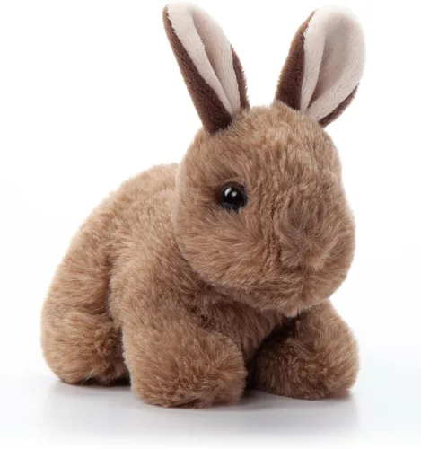 Vista 41 de The Petting Zoo Peluche de perro salvaje africano, regalos para niños, animales salvajes del zoológico Onez Babiez, juguete de peluche de perro