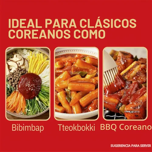 Vista 5 de CJ Haechandle Pasta de pimiento picante 17.64 oz de pasta de chile rojo picante coreano, 1.1 libras, Gochujang, 17.63 onzas
