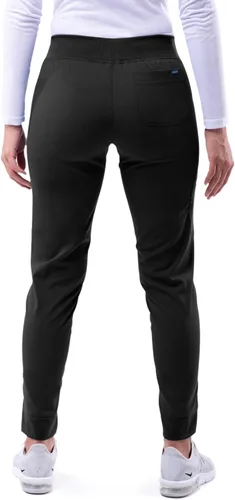 Vista 2 de Adar Pro Scrubs para mujeres - Pantalones de uniforme médico tipo jogger de yoga supremos