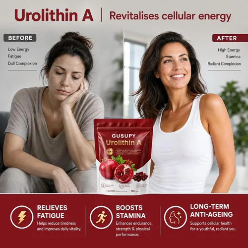 Vista 12 de Urolithin A Complex Supplement Softgels, 120 Count