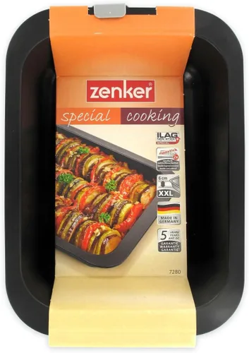 Vista 10 de Zenker 7280 " especial "de cocción Horno Hornear estaño, Negro, 9.45 x 6.89 x 2.36