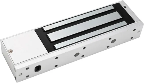 Vista 3 de Cerradura electromagnética 1200LBS 500KG Fuerza de sujeción Cerradura de puerta magnética eléctrica 12V Modo NC a prueba de fallas para sistema