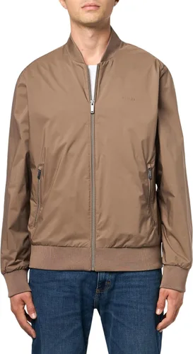 Vista 10 de Calvin Klein Chaqueta bomber con cremallera con logotipo mate para hombre