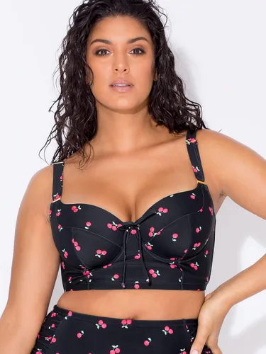 Vista 3 de Smart & Sexy - Top de bikini extra grande con varillas largas forradas para mujer