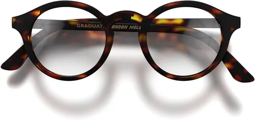 Vista 11 de LONDON MOLE® Graduate reading glasses Cool round panto shaped readers Men’s Women’s Unisex Spring hinges