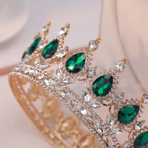 Vista 4 de Kamirola - Coronas para mujer con coronas y tiaras TR12