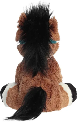 Vista 4 de Aurora Exquisito animal de peluche Breyer Bridle Buddies Bay Horse – Detalles realistas para juegos imaginativos – Perfecto para niños, adultos
