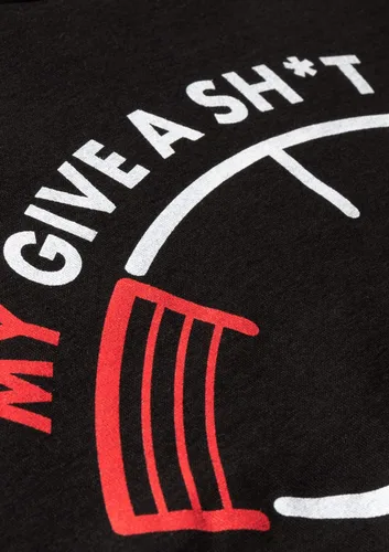 Vista 5 de My Give a Sh*t Meter is Empty Divertida camiseta sarcástica con comentario de broma para hombre